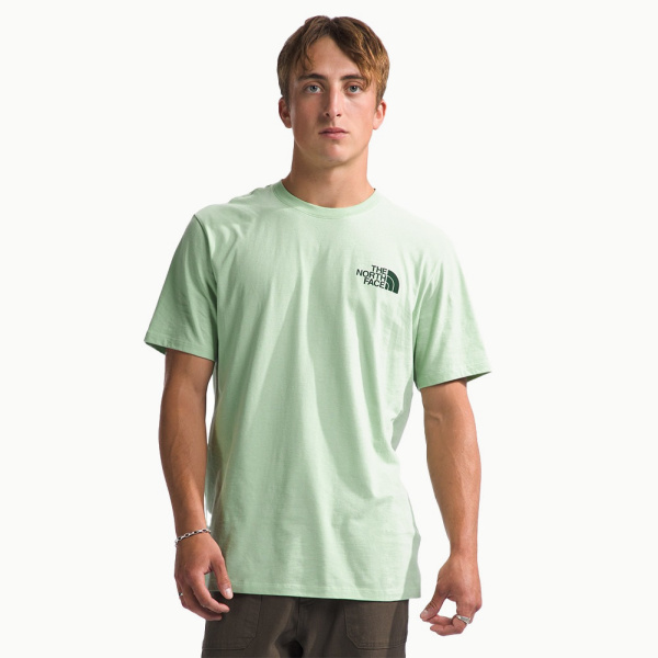 Футболка TNF S/S Places We Love Tee (Мужской; S; MistySage PineNeedle)